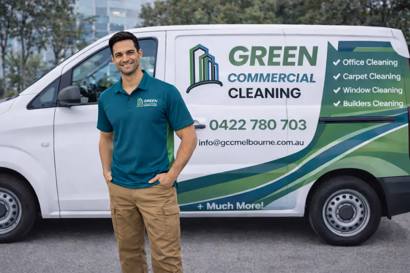 Commercial cleaning team in Melbourne